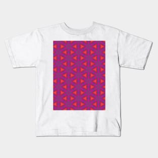 colourful digital pattern Kids T-Shirt